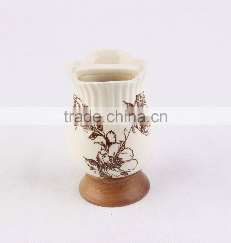 Flower bottleneck Ceramic modern decorating home accessories bathroom accessories