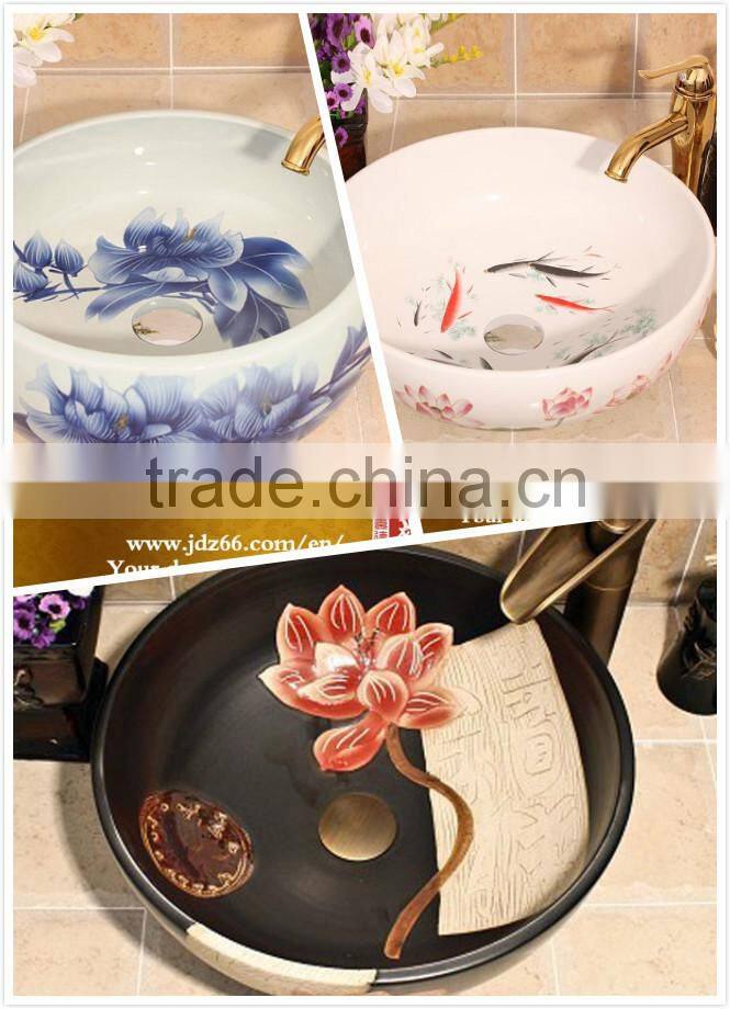 High-quality portable ceramic kitchen sink easy to clean