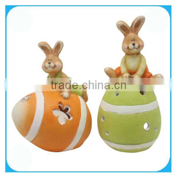 Handmade easter spring decoration rabbit