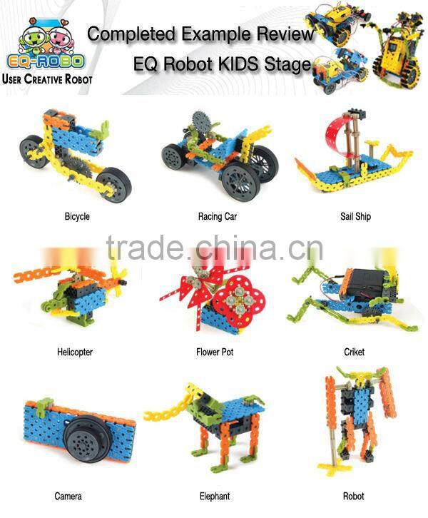 Self Assemble Toys Programmable Educational Robot Kit EQ Robot EQ3(Advanced Course) Designed in Korea