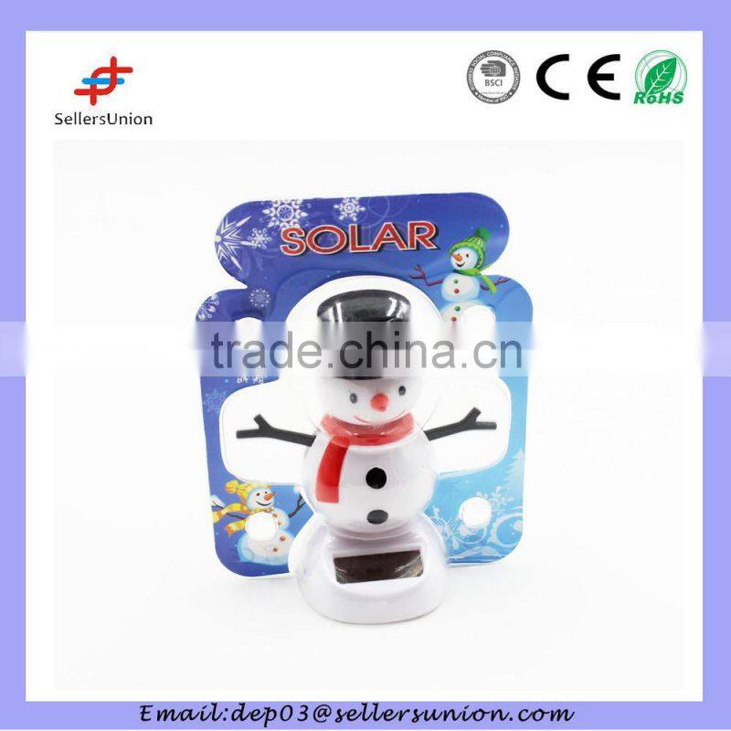 solar energy dancing santa