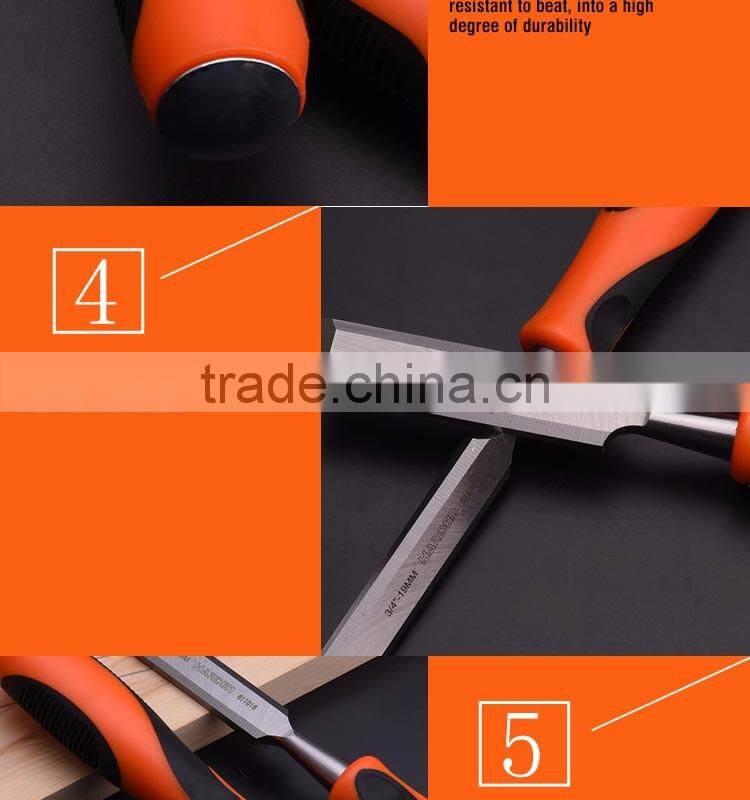 Double Color Durable Woodwork Wood Carving Chisel Set