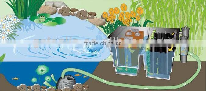 Factory supply pond bio filter for fish farm aquaculture with big surface purification ,large capacity