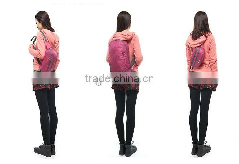 New style waterproof nylon sport waist bag/sport backpack with Dual-purpose bag