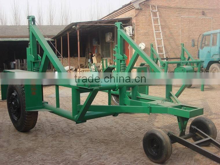 12-15T Hydraulic Cable Drum Trailer MADE IN CHINA / Heavy duty cable reel vehicle