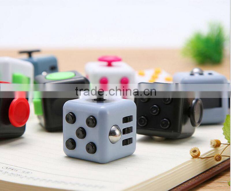 Fashion Stress Relief Figet Cube 36 Colors Figet Cube duire Pressure Dice Case original 6sides fidget cubes