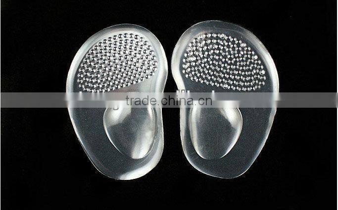 foot pad with arch support /soft half forefoot cushion gel insoles with arch support