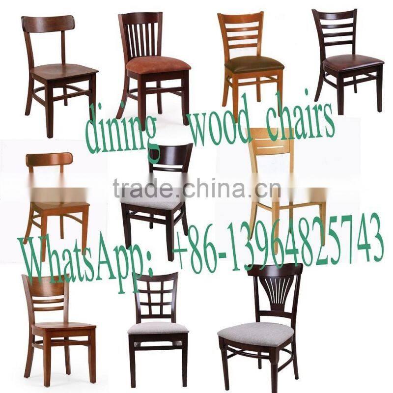 low price elgant solid wood table chair set restaurant chairs