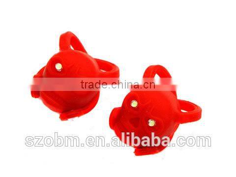 Wholesale Cool Skeleton Bike Tail Light Led Silicone Bicycle Light For Bikes
