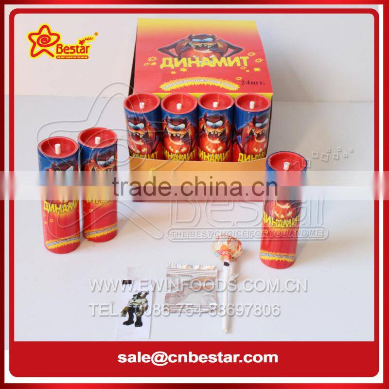 Funny Baby Bottle Tongue Lollipop With Sour Powder Candy