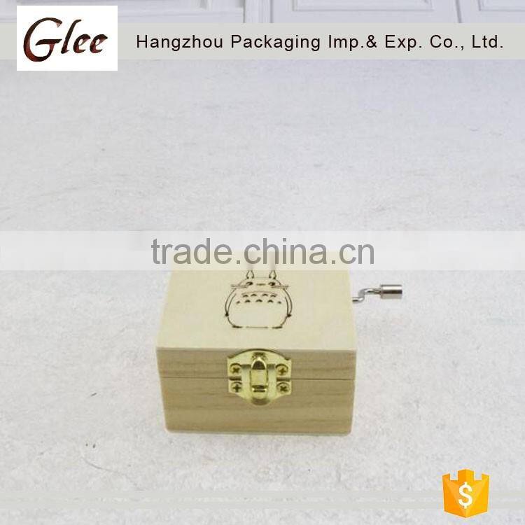 cosmetic box custom small music box wooden