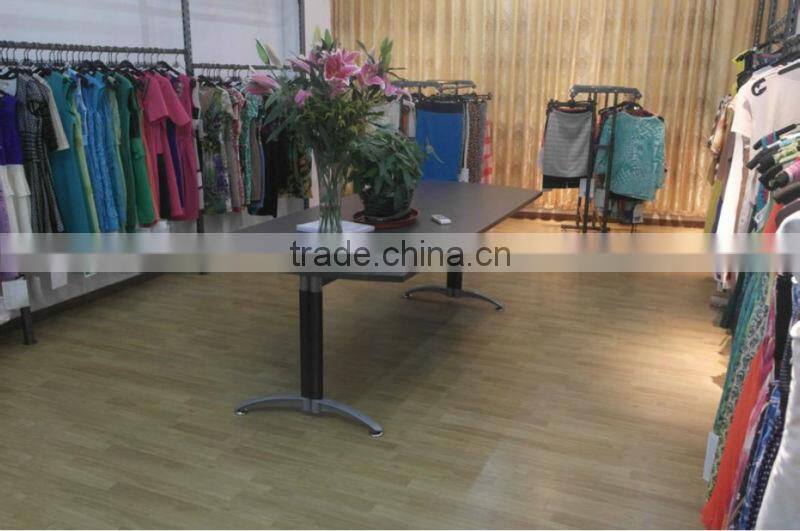 2014 Manni New Designed Knee Length Black And White Formal Dress