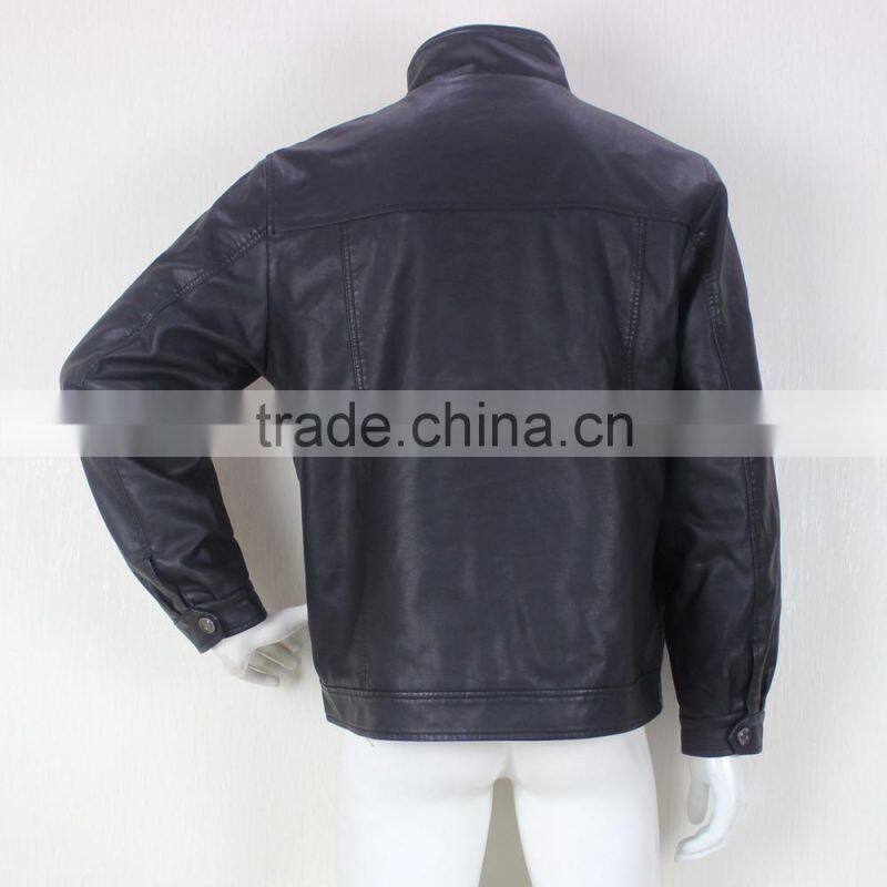 2015 Custom Leather Jacket Made In China