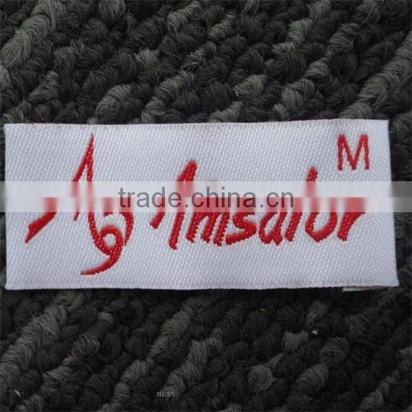 2016 China Hot sales high density garments woven Labels