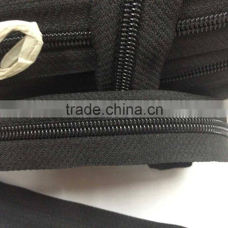 manufacturer oem welcome yiwu factory number 5 zipper high quality raw black
