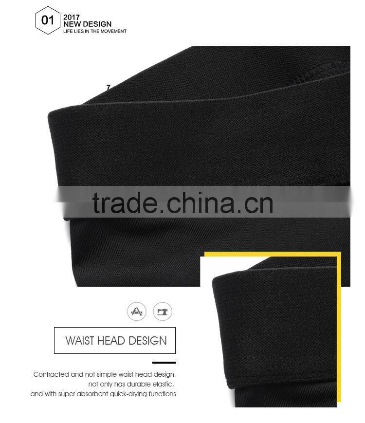 Wholesale quick dry polyester/spandex women gym sport shorts with pockets