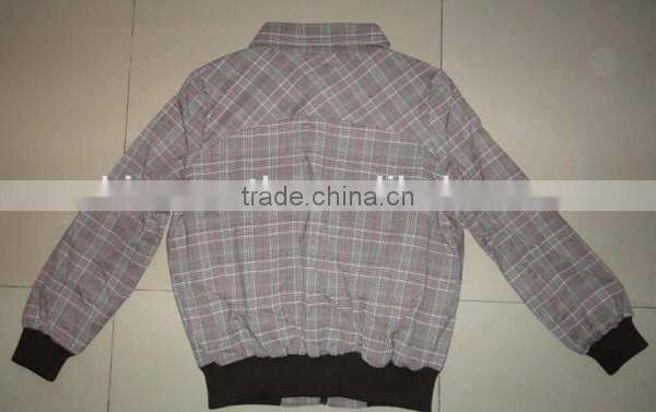 low price checked excess stock mens jacket