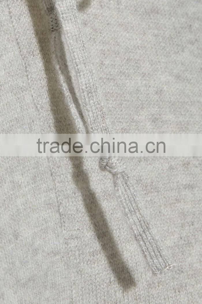 Wholesale custom cut and sew cashmere track pants for women