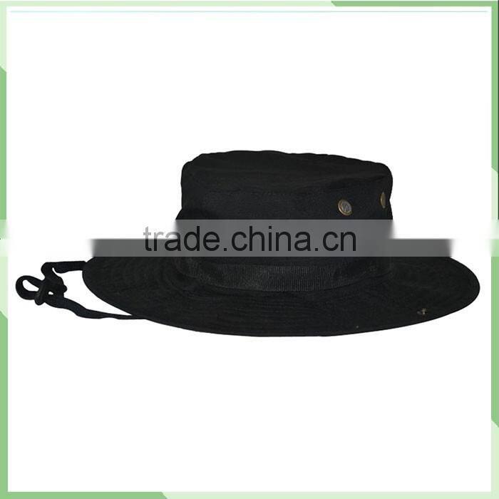 custom floppy fishing hat cap men military boonie bucket hats with string