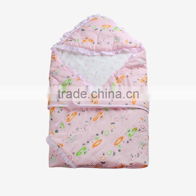 Hooded warm winter baby sleeping bag