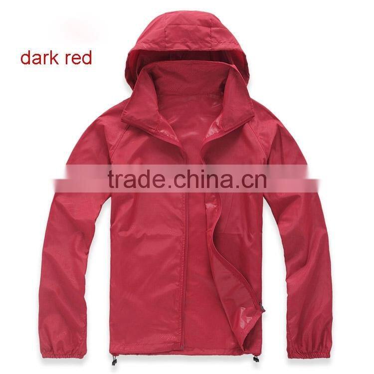 high quality men's nylon rain coats in jackets