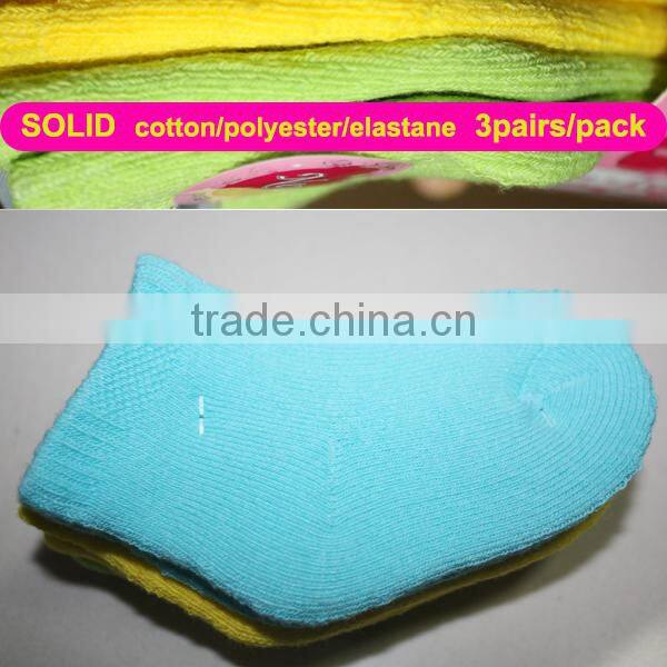 Baby girl socks custom thick socks terry design cotton organic color socks