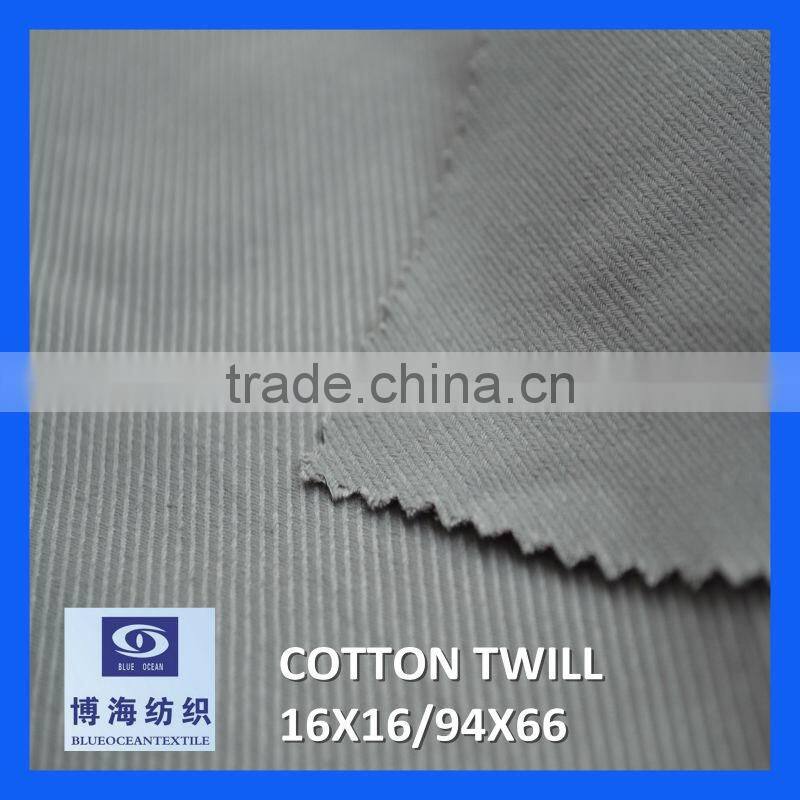 cotton twill fabric do pants FABRIC