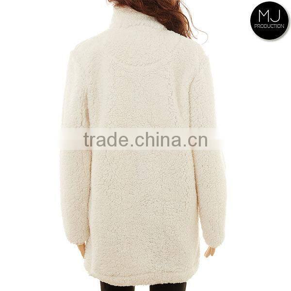 Wholesale women monogrammed plaid patch fleece pullover