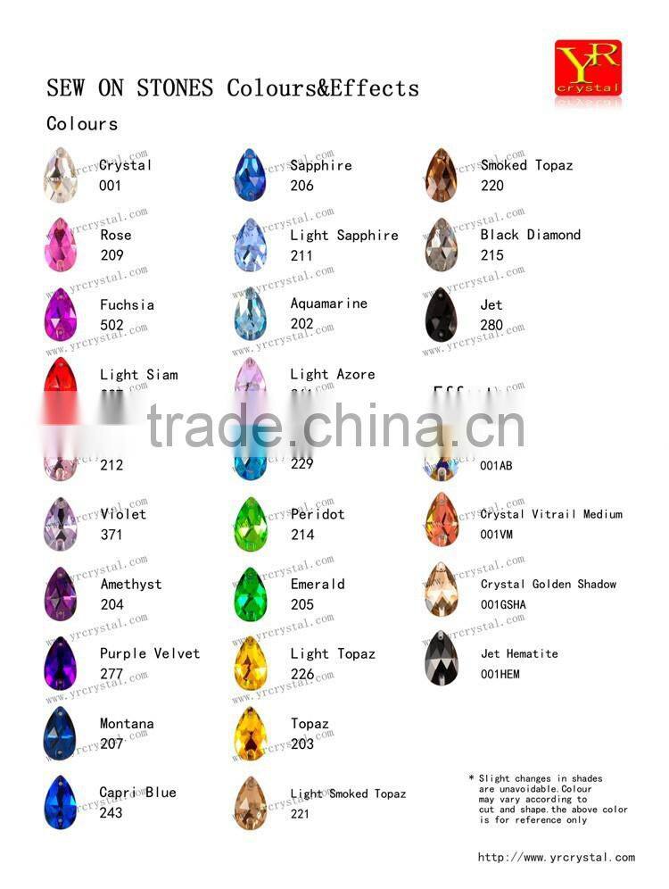 2058HF ss20 hot sales and best quality Iron On Crystals Hotfix Rhinestones