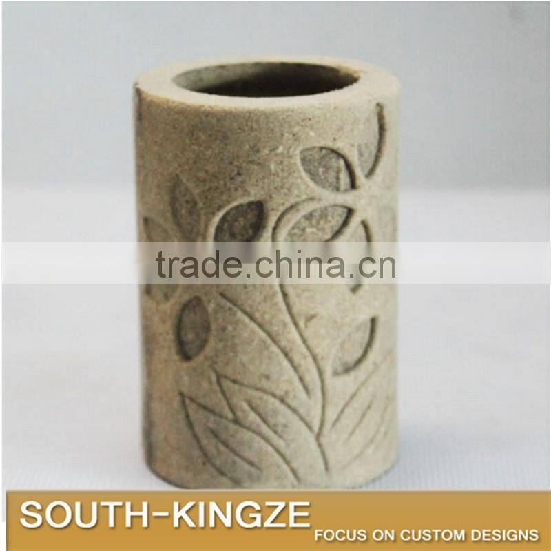 Multiple Design Wood Cylinder Candle Holder