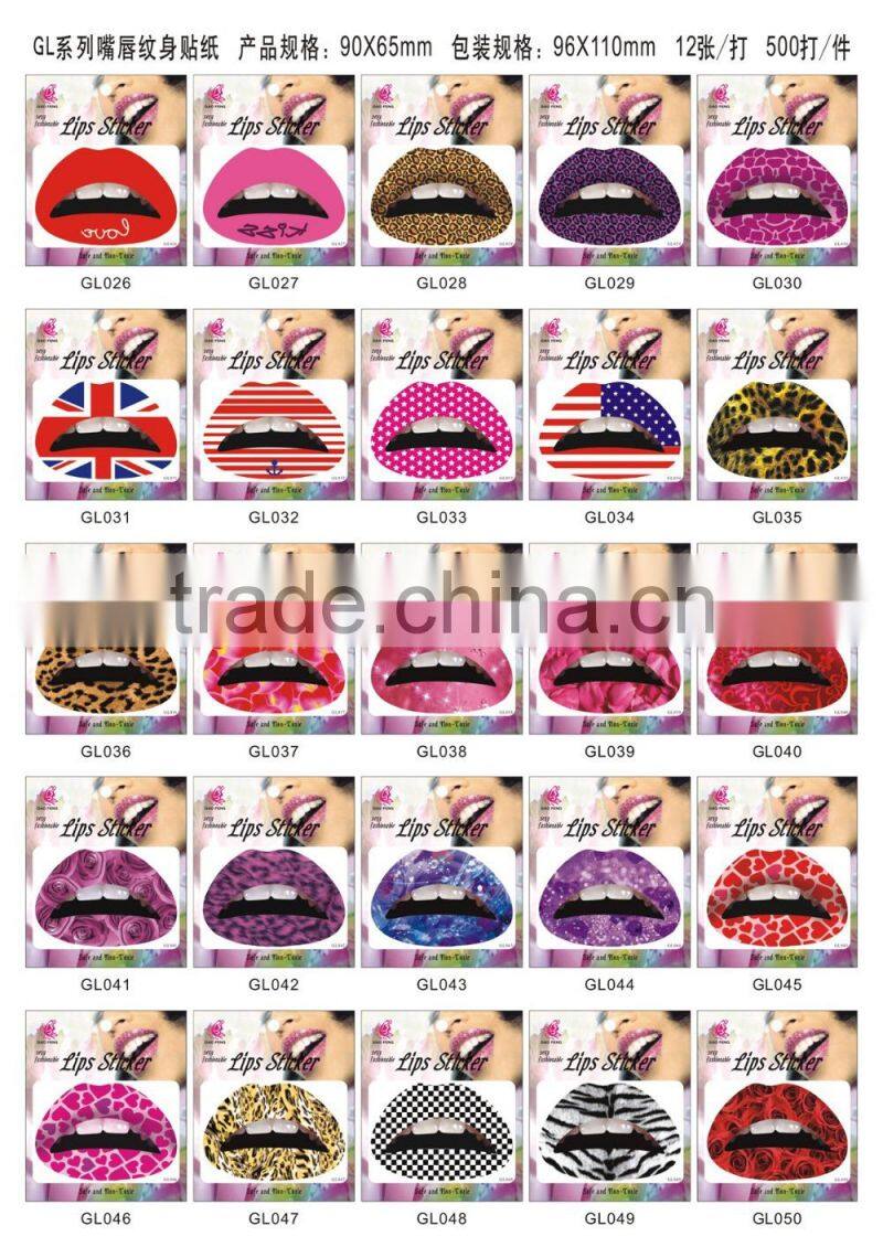 Makeup smokey eyeshadow tattoo sticker eyeliner tattoo