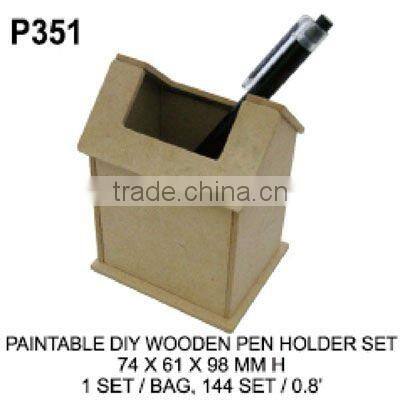 P353 PAINTABLE DIY WOODEN WATER WHEEL SET