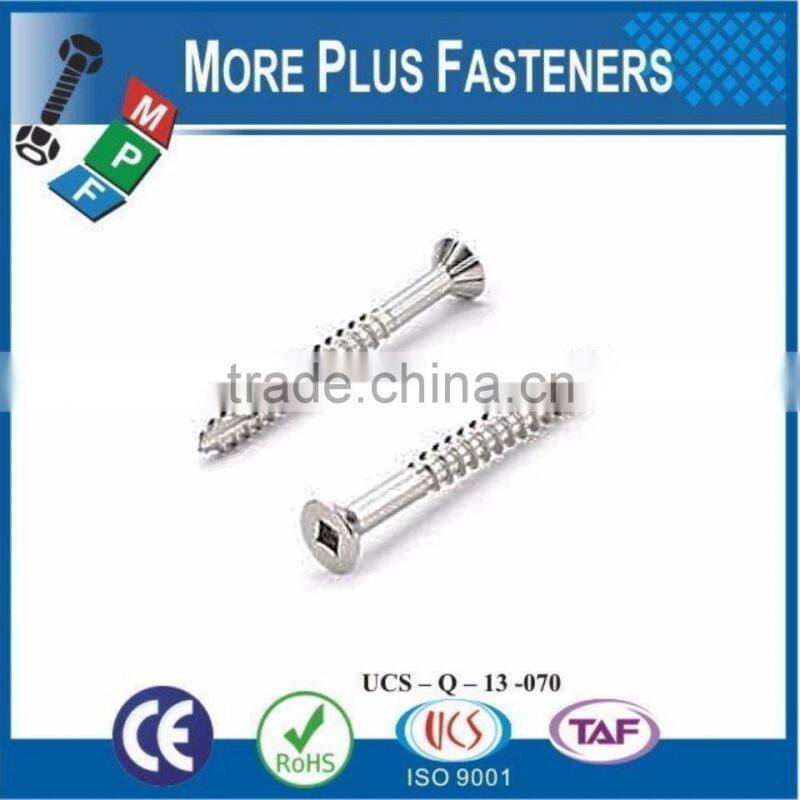 Made in Taiwan Bronze Plated Stainless Steel Zinc Finish Decking Screw