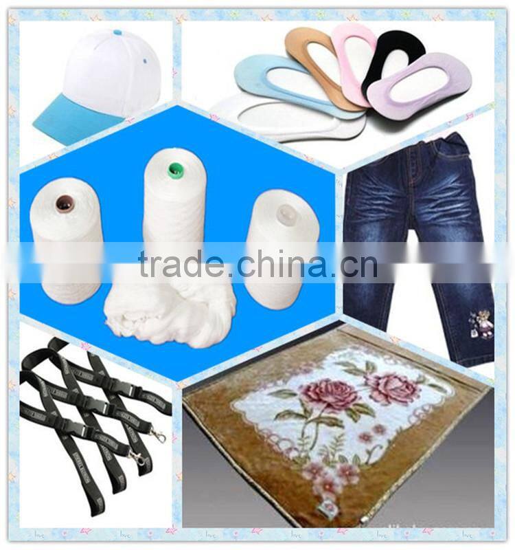 raw white sewing thread 40/2 100% polyester