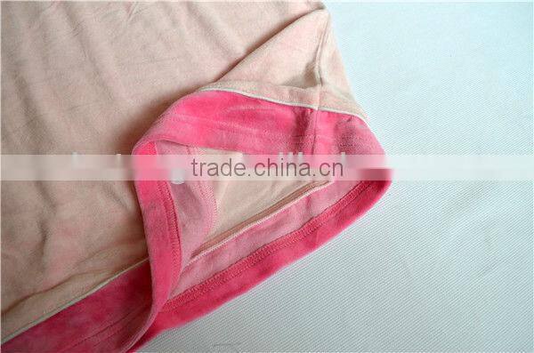CVC80/20 Velour wholesale kids pajamas