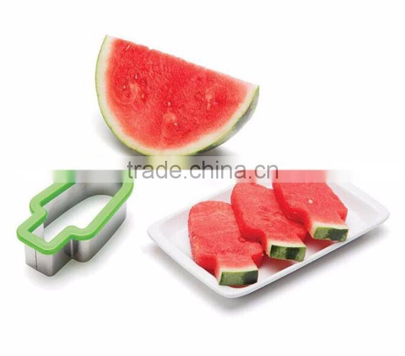 New Arrival Ice Lollies Shape Cutter Watermelon Slicer Cutter