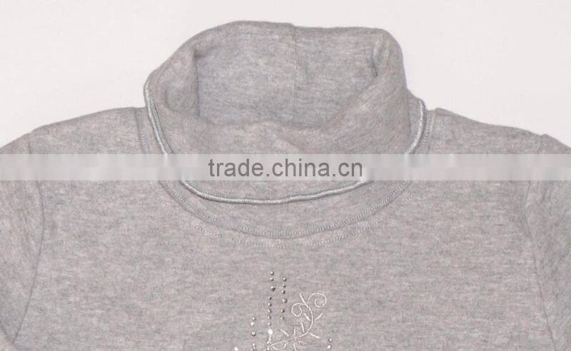 Single Jersey Pure Cotton Long Sleeve Children Base Shirt