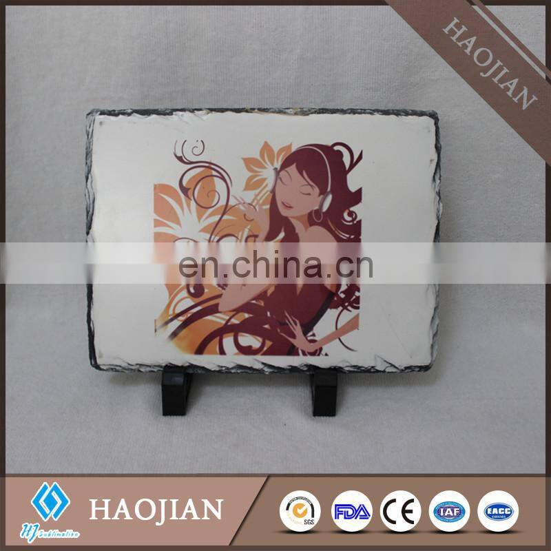 rock tile gift picture photo frame christmas snowman picture frame photo frame