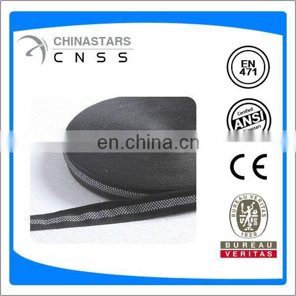 colored high visibility reflective webbing tape for garment