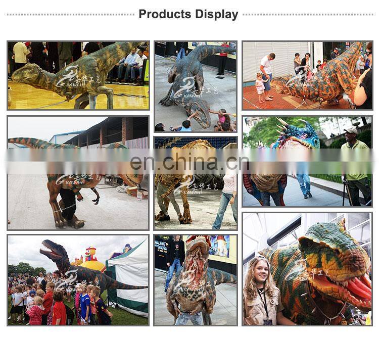 Factory Supply Animatronic Dinosaur Costume For Performing