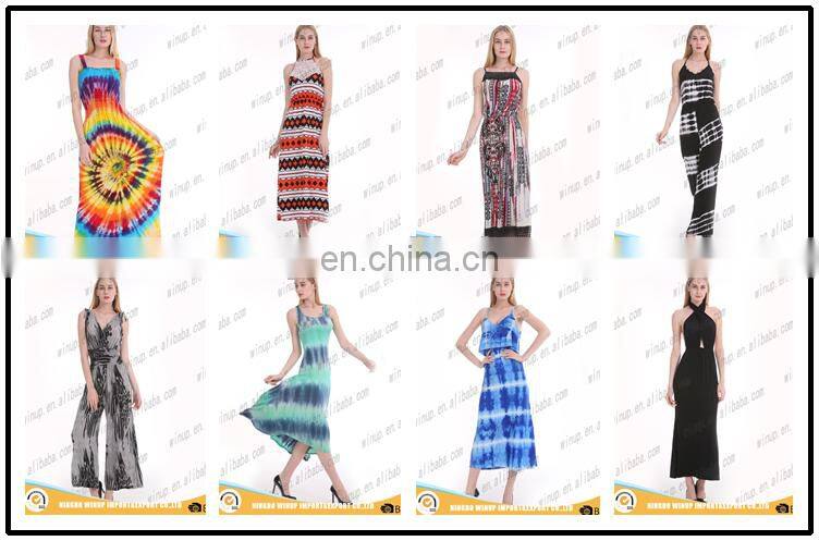 Hot Sell hawaiian dress for women floral print fat women party dress