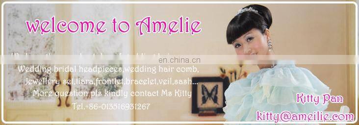 Beaded Cap Sleeve Evening Dress 2014 with Stones