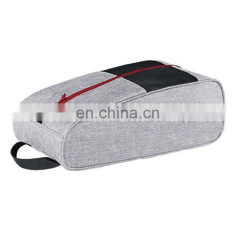lightweight golf shoe bag sport shoe tote with drawstring closure
