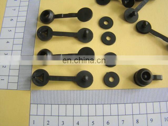 2017 Hot Sale One direction Plastic Bead Closure with Teeth inside for one time use