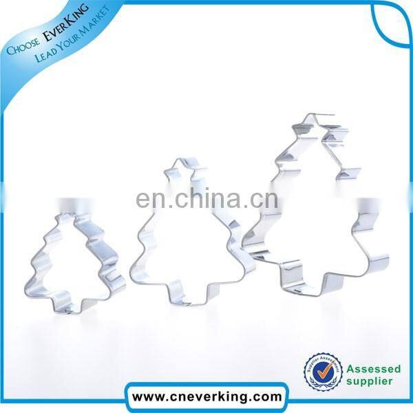 Christmas decoration tree coated cookie cutter