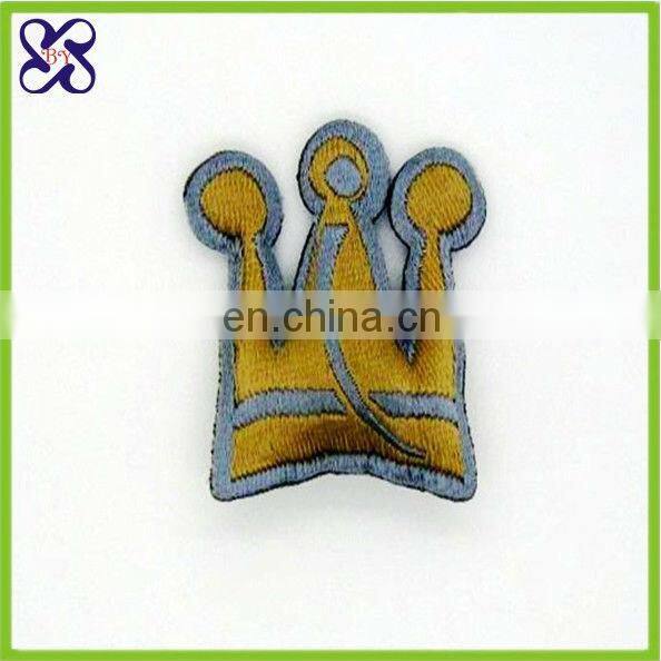 Directly factory stuffed woven label/ stuffed label