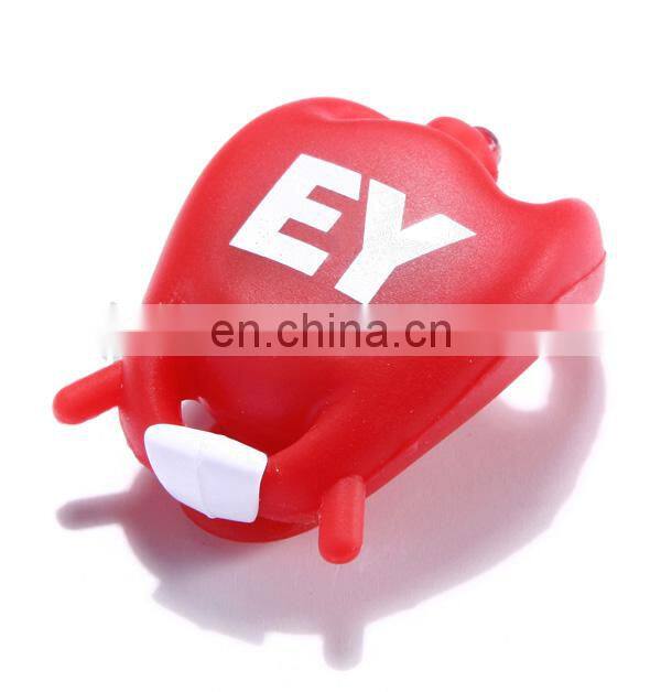 Mini Silicone Cycling Bike Light LED Front / Rear Security Warning Lamp