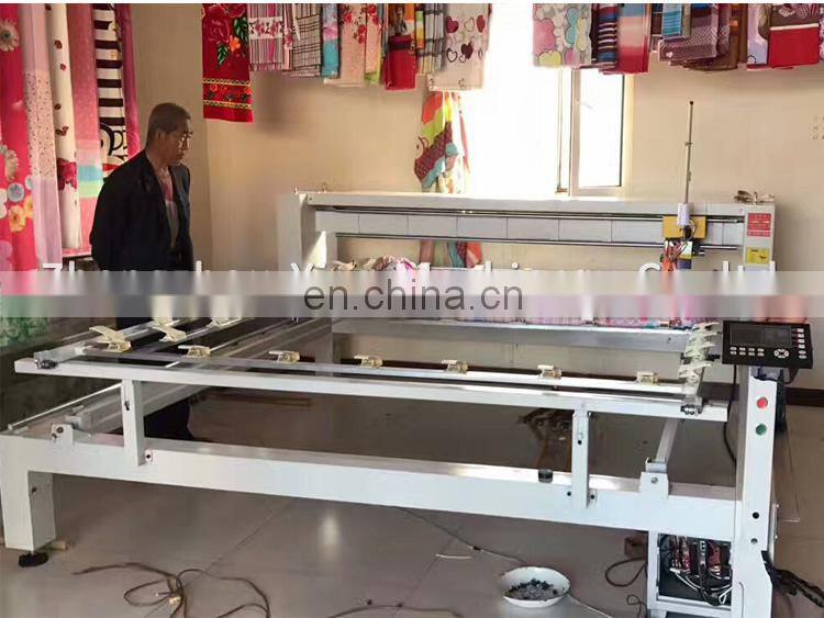 LCD Screen Computerized Single needle quilting frame single head quilting machine price mattress sewing machine