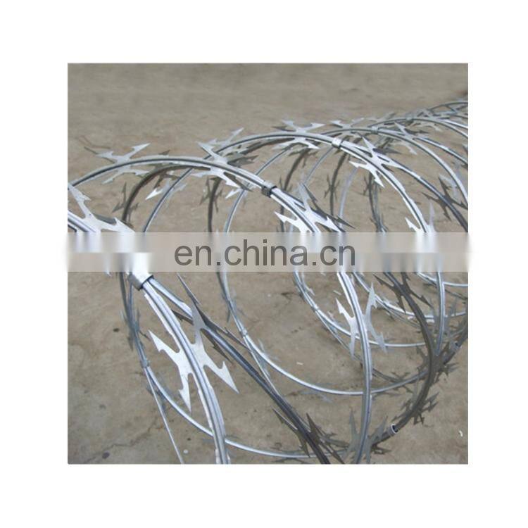 Security Fencing Concertina Blade Barbed Razor Wire