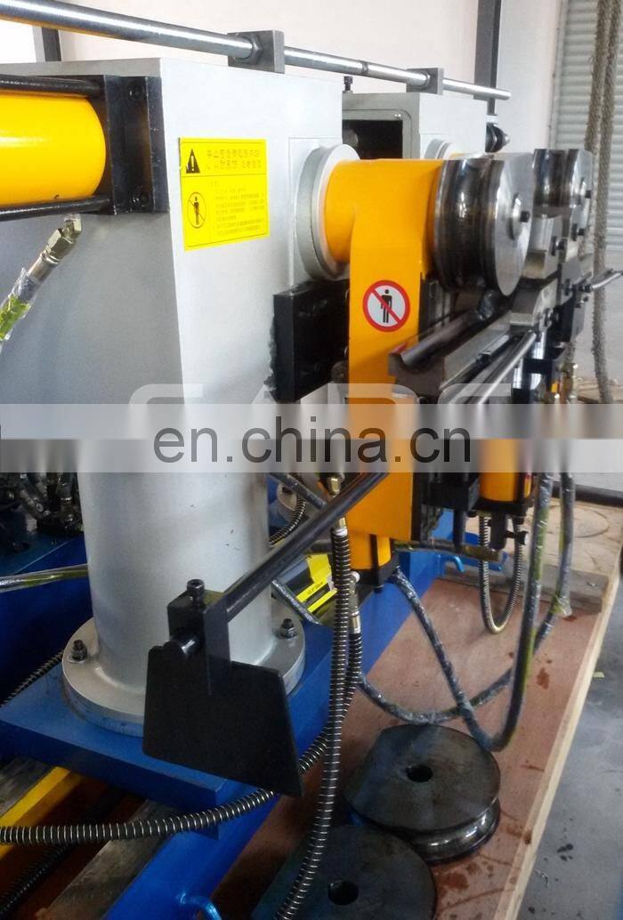 SW50A price of double end bending machine, twin head tube bending machine, double head hydraulic bender machine